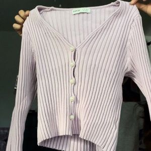 Long sleeve crop top